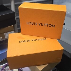 Louis Vuitton Signature Orange Gift Boxes